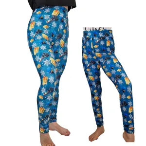 24/7 Full Length Leggings – All Aboard! Christmas Pattern