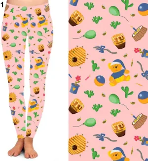 24/7 Full Length Leggings – Honey Bear