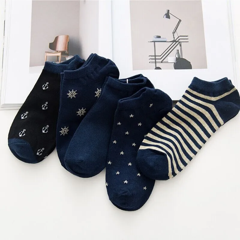 5 Pairs Women Socks Print Cartoon Bird Giraffe Harajuku Street Style Cotton Short Socks Female Casual Funny Ankle Socks Sox