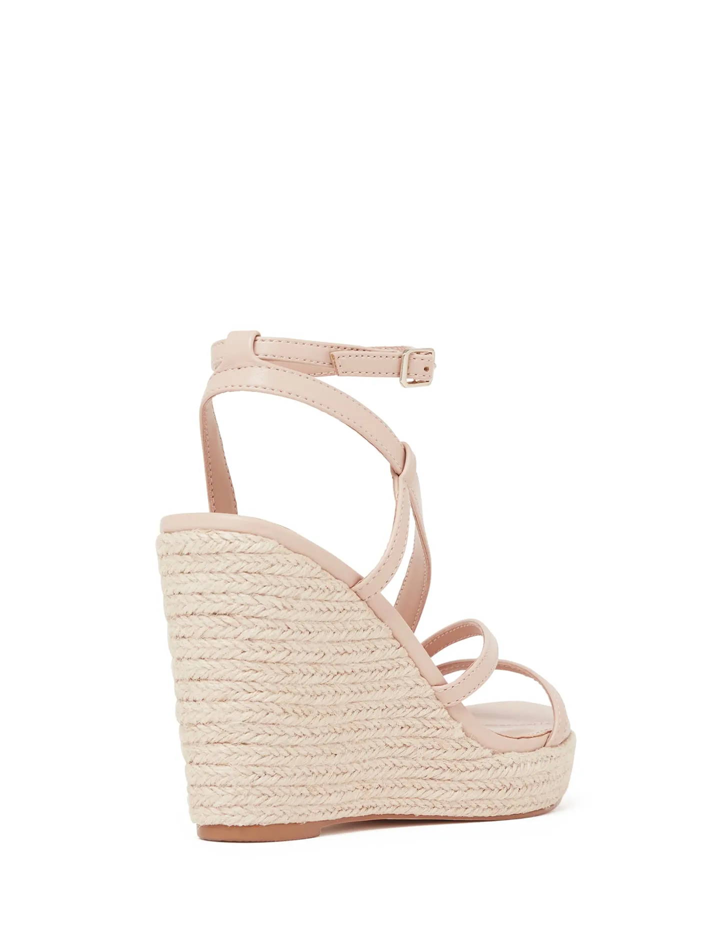 Ally Asymmetric Espadrille Wedge Heel