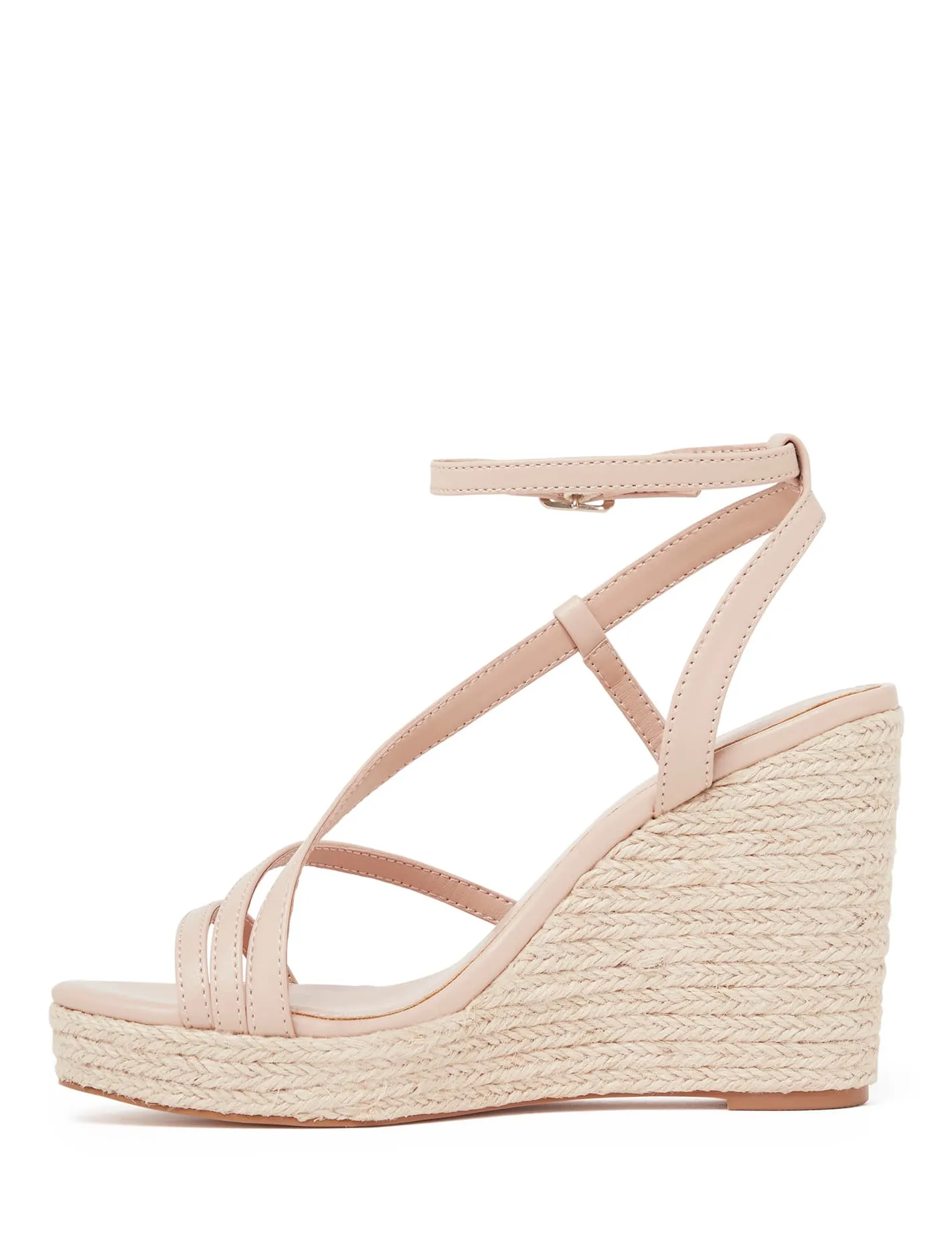 Ally Asymmetric Espadrille Wedge Heel