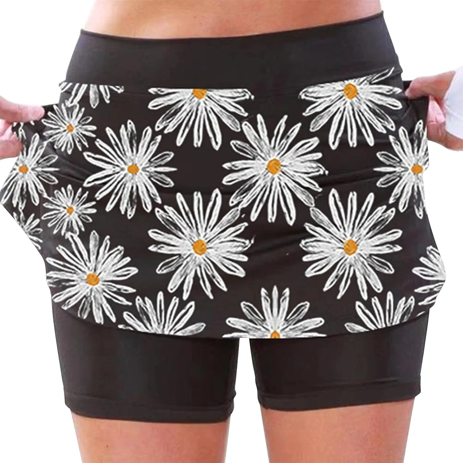 Athletic Skorts for Women Pants Women's Summer Quick Drying Running Fitness Tennis Skirt Training High Waisted