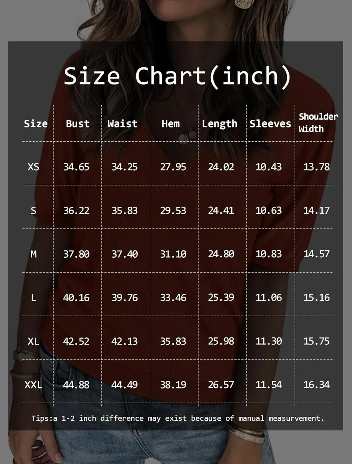 ATHMILE Short Sleeve V Neck Sweaters Dressy Casual Blouses Lightweight Thin Knit Fashion Shirts Summer Tops for Women