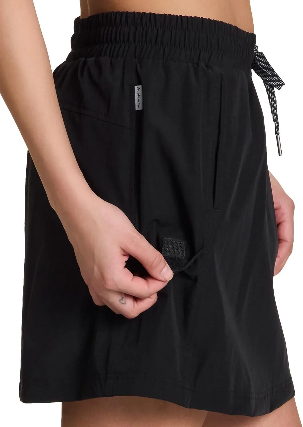 Avalanche Women's Quick Drying Woven Ripstop Skort with Bike Short and Pockets