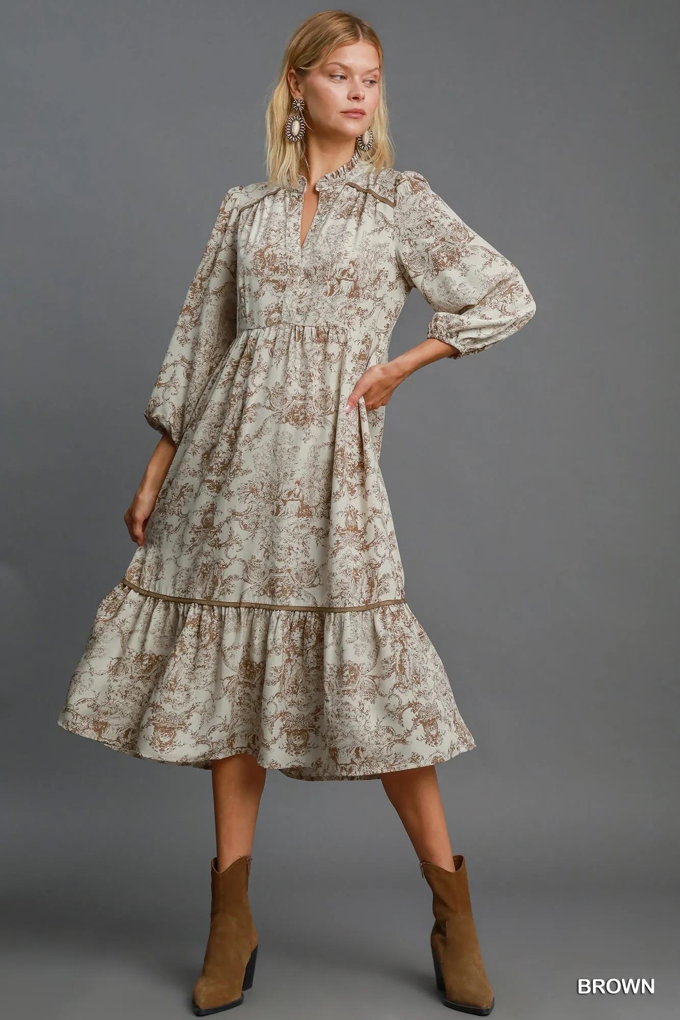 Back at It Midi Dress