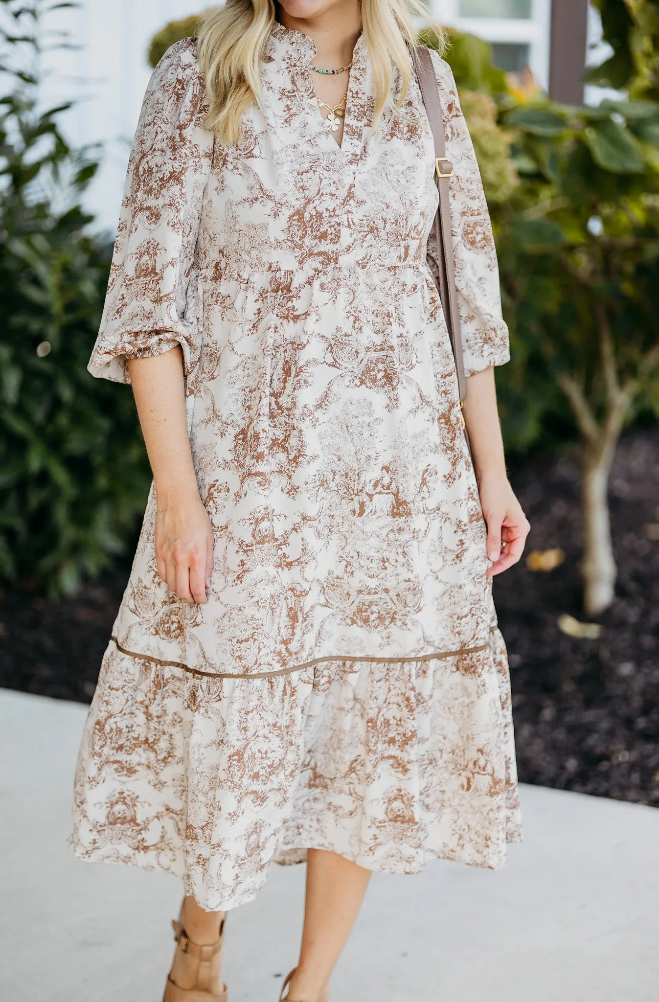 Back at It Midi Dress