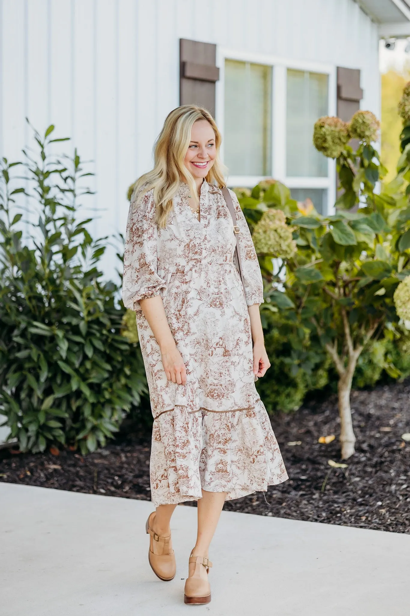 Back at It Midi Dress