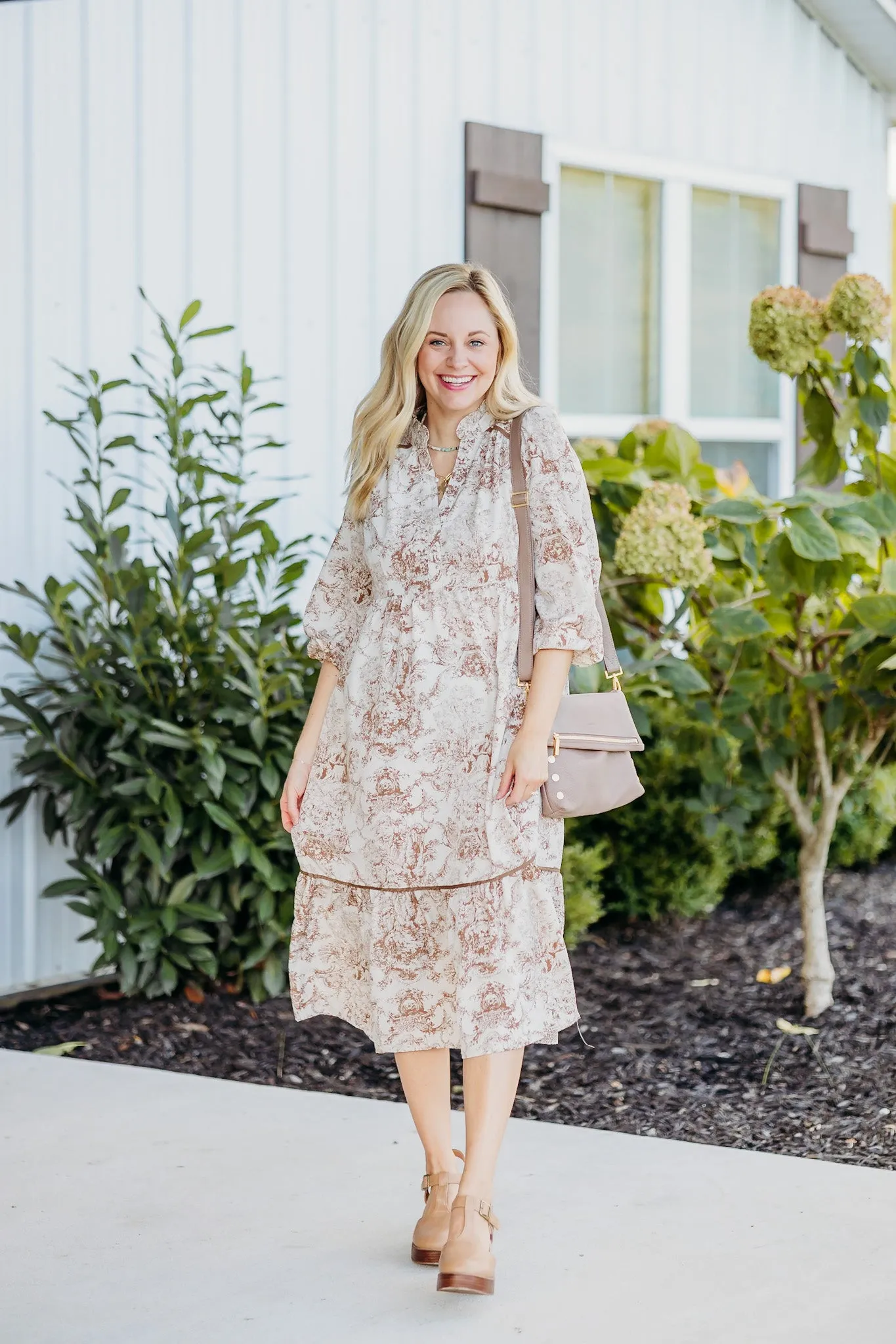 Back at It Midi Dress