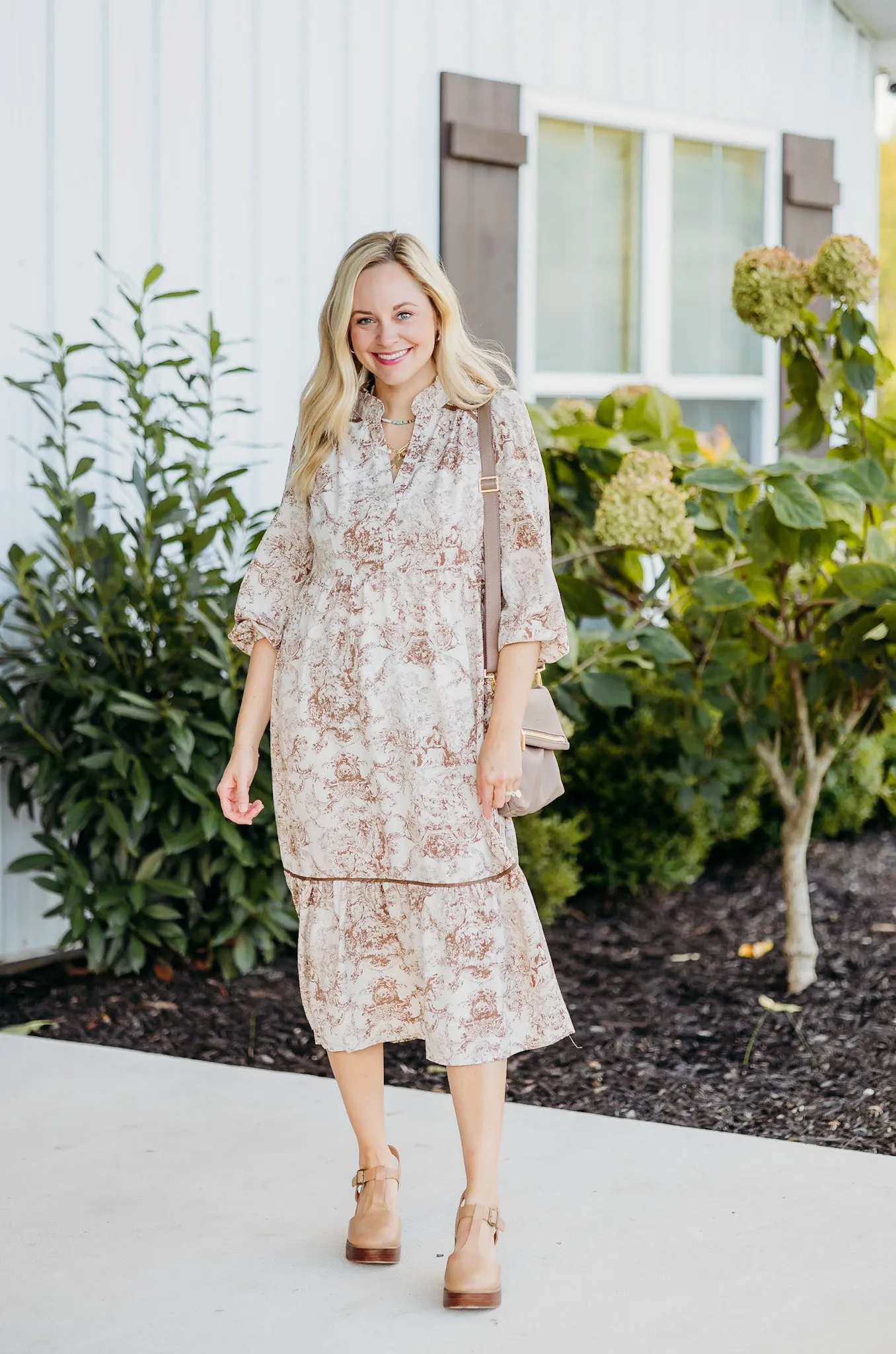 Back at It Midi Dress