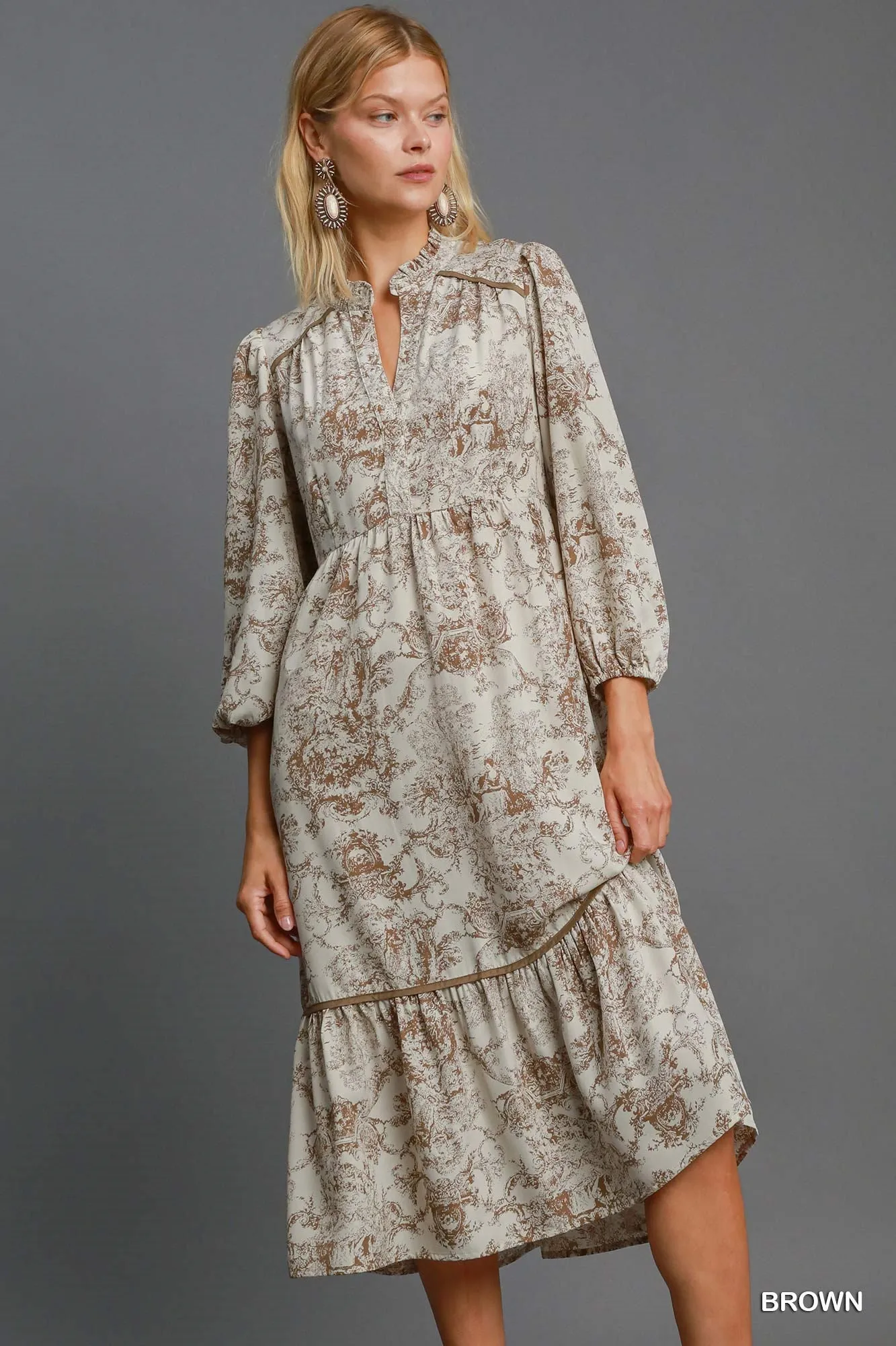 Back at It Midi Dress