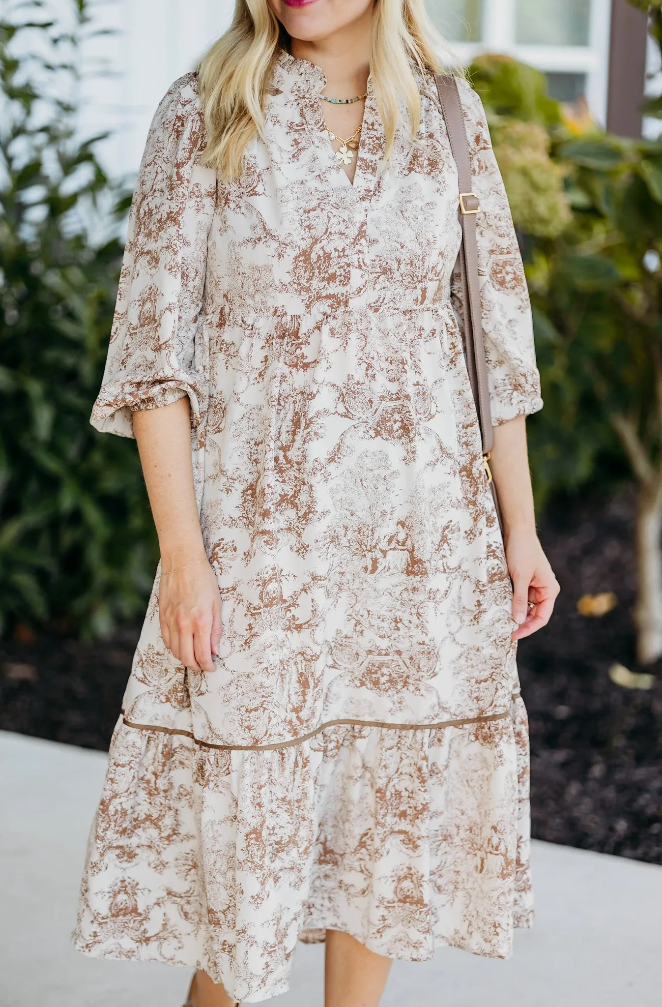 Back at It Midi Dress
