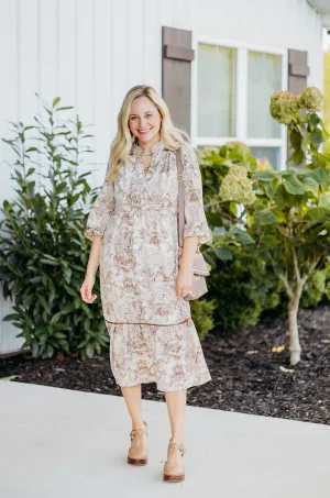 Back at It Midi Dress