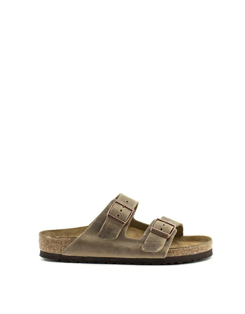 Birkenstock — Arizona Oiled Leather - Tobacco Regular Width