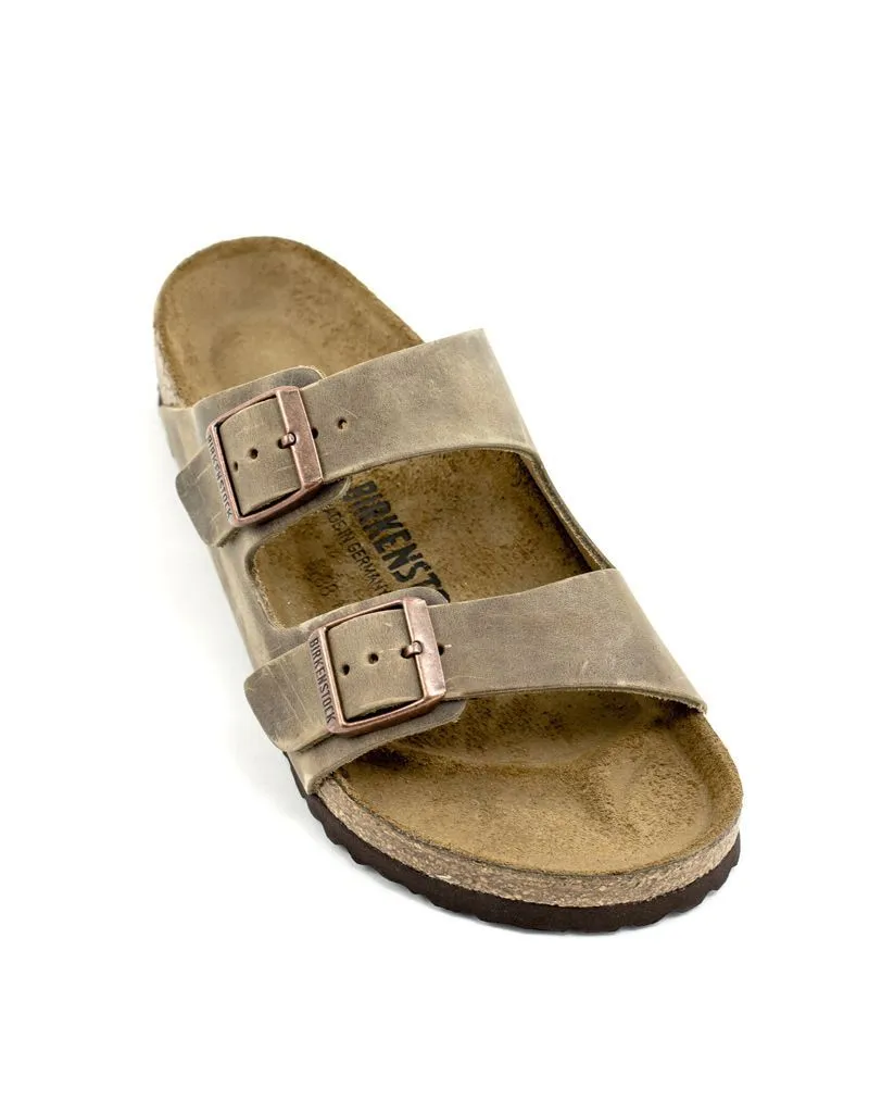 Birkenstock — Arizona Oiled Leather - Tobacco Regular Width