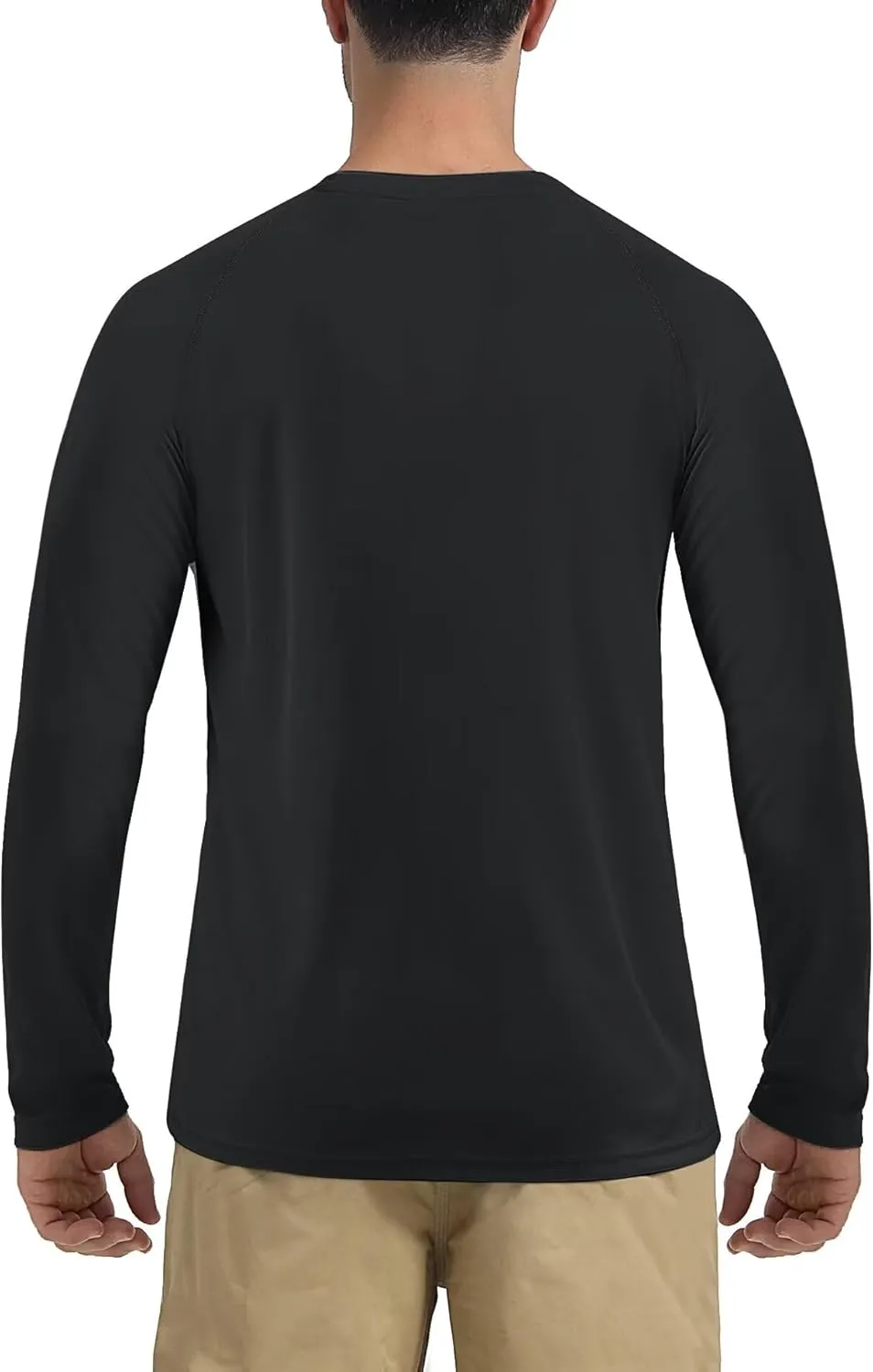 Boladeci Men's UPF 50  Sun Protection UV SPF Shirts Long Sleeve Lightweight Quick Dry Swim T-Shirts Rash Guard
