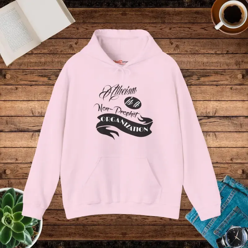 Bold Unisex Heavy Blend Atheism Hooded Sweatshirt