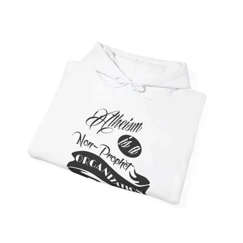 Bold Unisex Heavy Blend Atheism Hooded Sweatshirt