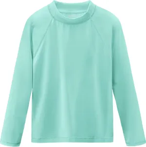 Boys Rash Guard Swim Shirts Long Sleeve UPF 50  Swimwear Youth Kids Sun Protection SPF Water Surfing Shirts Quick Dry