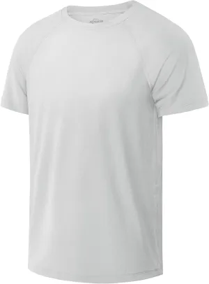Boys UPF 50  Mesh Athletic Quick Dry T-Shirts Moisture Wicking Active Short Sleeve Mesh Shirts Tops for Boys