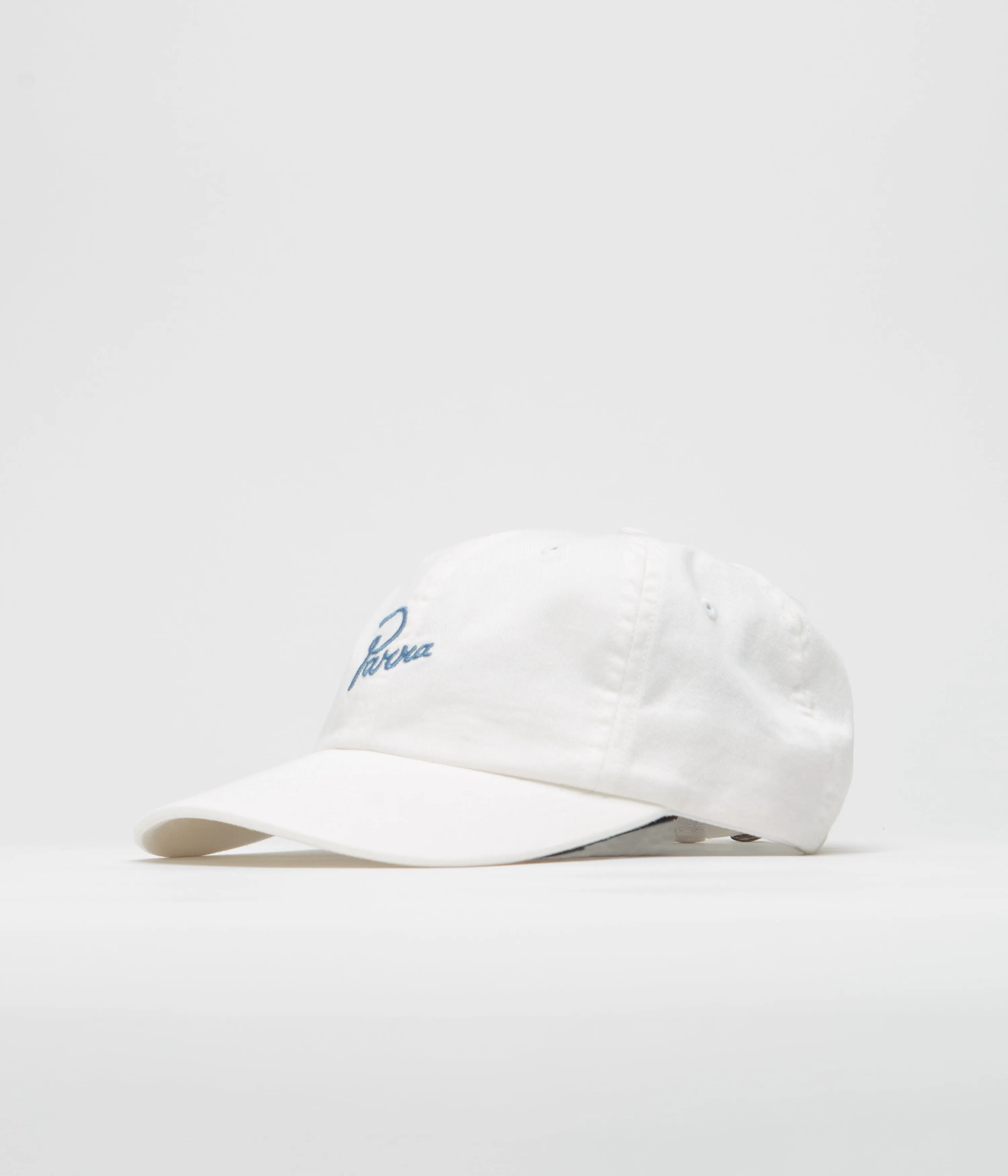 by Parra Script Logo Cap - White