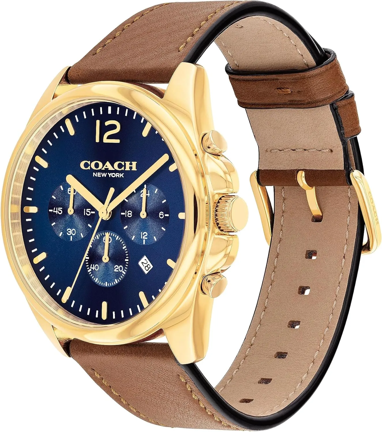 Coach Greyson Men's Versatile Watch | Functional Elegance | Stylish Timepiece for Everyday Wear | Water Resistant