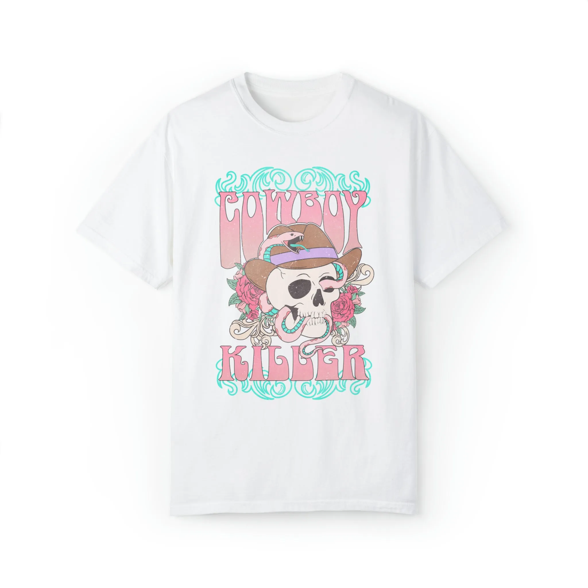 Comfort Colors Western Cowboy Killer Graphic T-Shirt