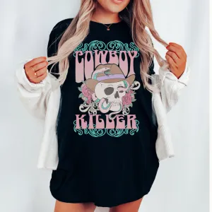 Comfort Colors Western Cowboy Killer Graphic T-Shirt