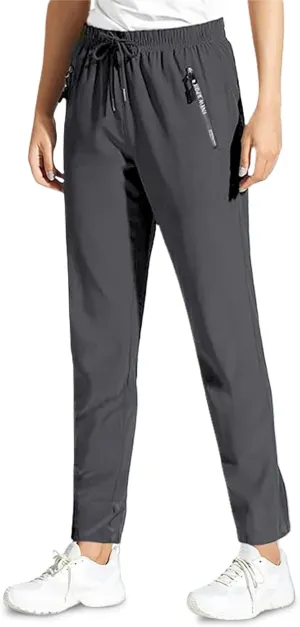 Comfysfit StretchActive Unisex Ultra Stretch Quick Drying Pants for Women Men, Waterproof & Breathable