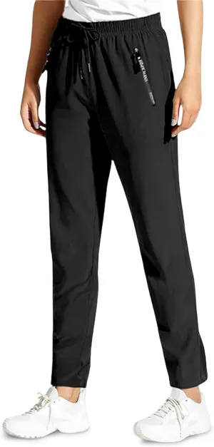 Comfysfit StretchActive Unisex Ultra Stretch Quick Drying Pants for Women Men, Waterproof & Breathable