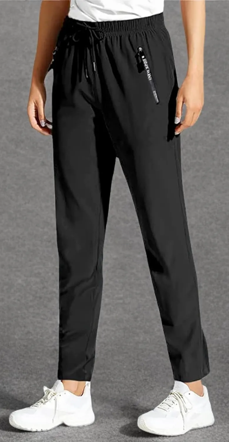 Comfysfit StretchActive Unisex Ultra Stretch Quick Drying Pants for Women Men, Waterproof & Breathable
