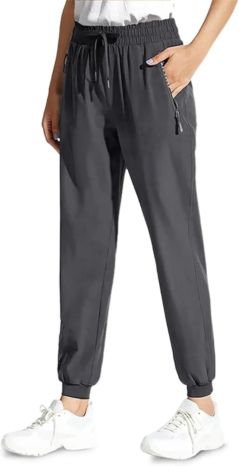 Comfysfit StretchActive Unisex Ultra Stretch Quick Drying Pants for Women Men, Waterproof & Breathable