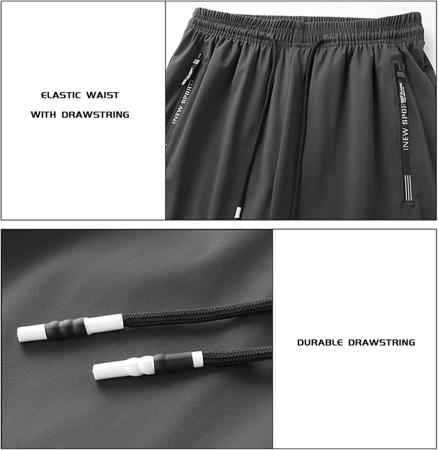 Comfysfit StretchActive Unisex Ultra Stretch Quick Drying Pants for Women Men, Waterproof & Breathable