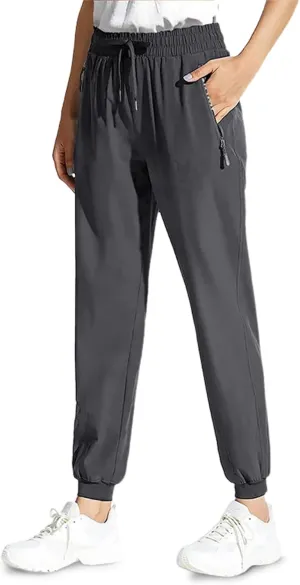 Comfysfit StretchActive Unisex Ultra Stretch Quick Drying Pants for Women Men, Waterproof & Breathable