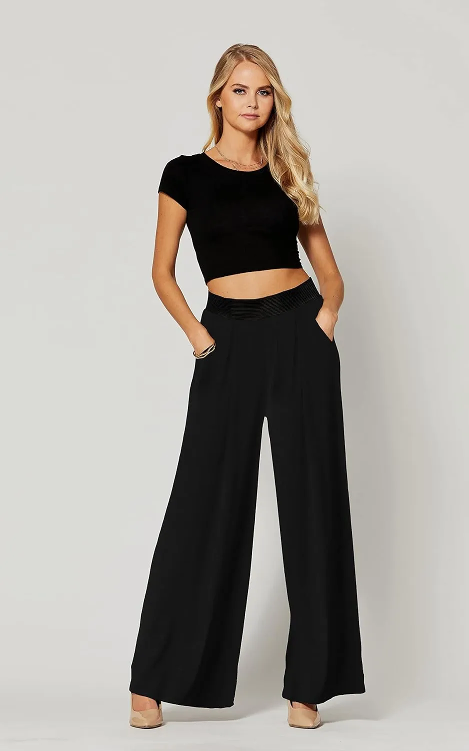 Conceited Palazzo Pants for Women - Casual or Dressy - Essential