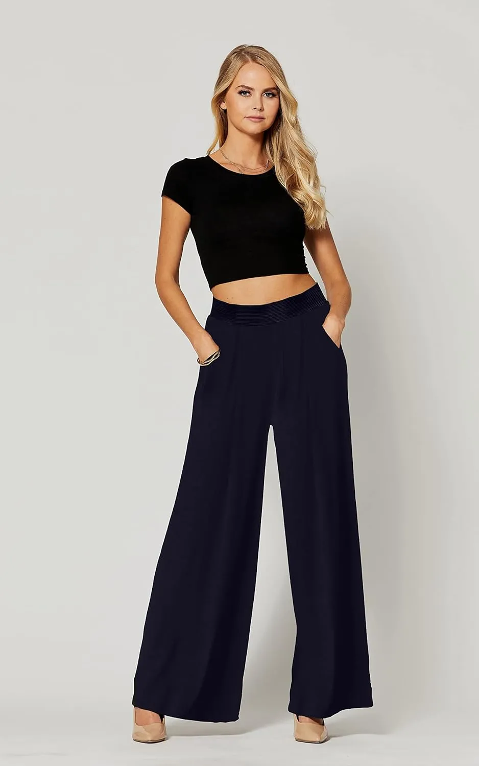 Conceited Palazzo Pants for Women - Casual or Dressy - Essential