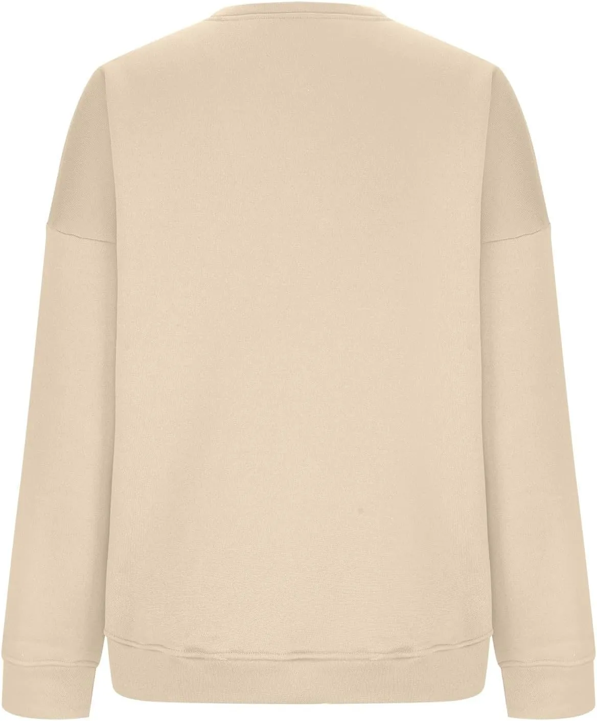Crewneck Sweatshirts Women Long Sleeve Fleece Pullover Tops Cute Hoodies For Teen Girls Sweaters Solid Fall Outfits