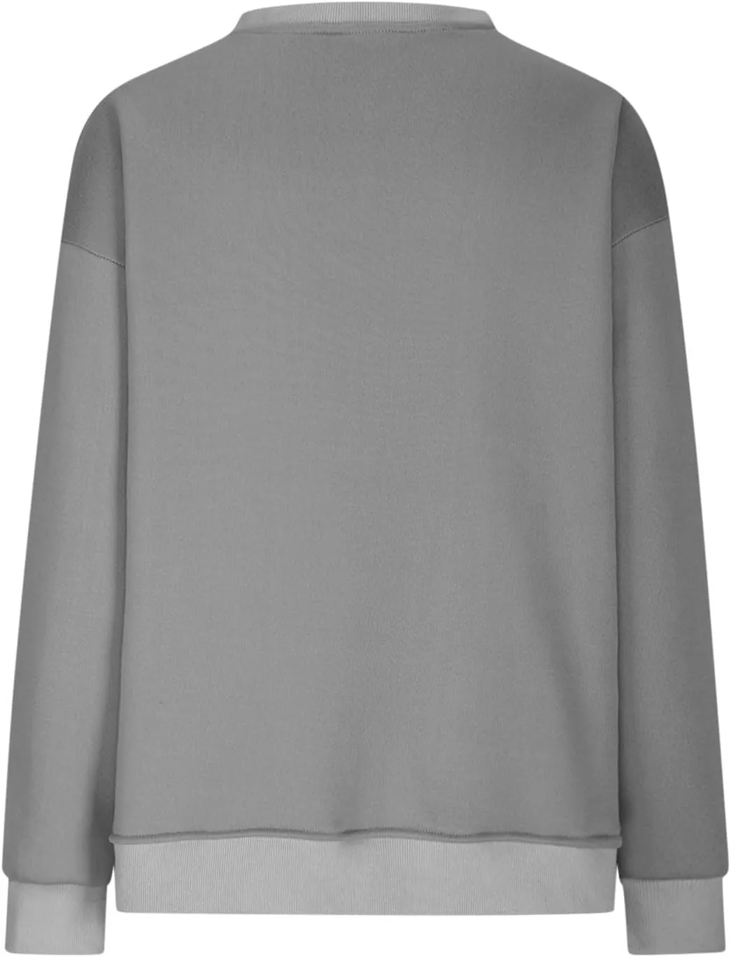 Crewneck Sweatshirts Womens Fall Fashion 2024 Long Sleeve Tops Pullover Casual Cute Loose Winter Clothes with Pocket