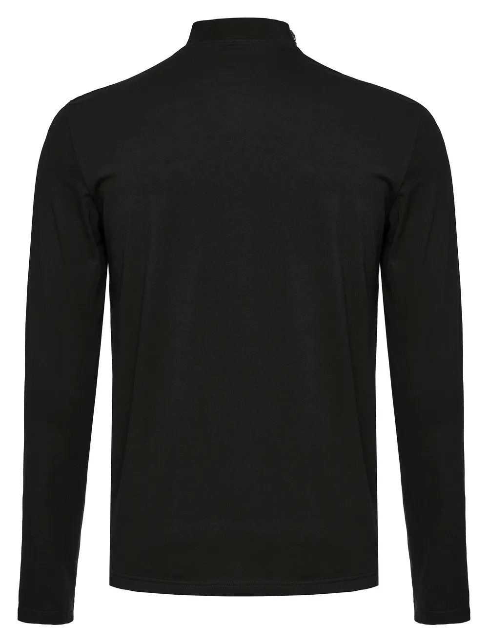 Edgy Male Metal Accented Long Sleeves Sweatshirt