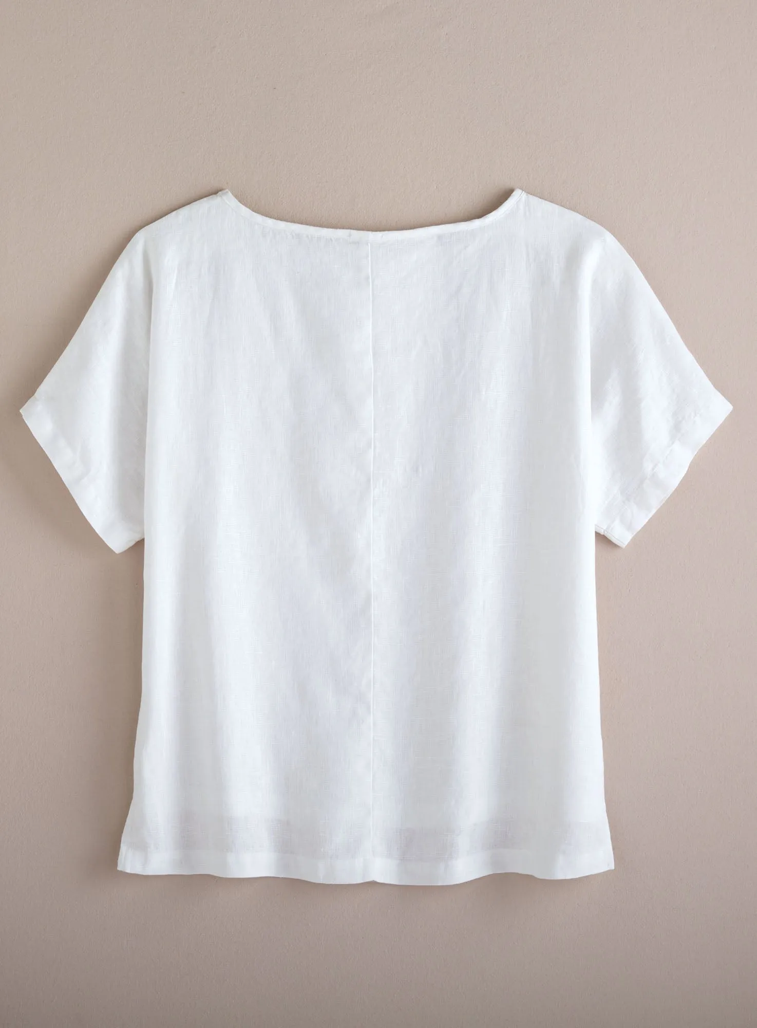 Essential US Linen Boxy Top FINAL SALE (No Returns)