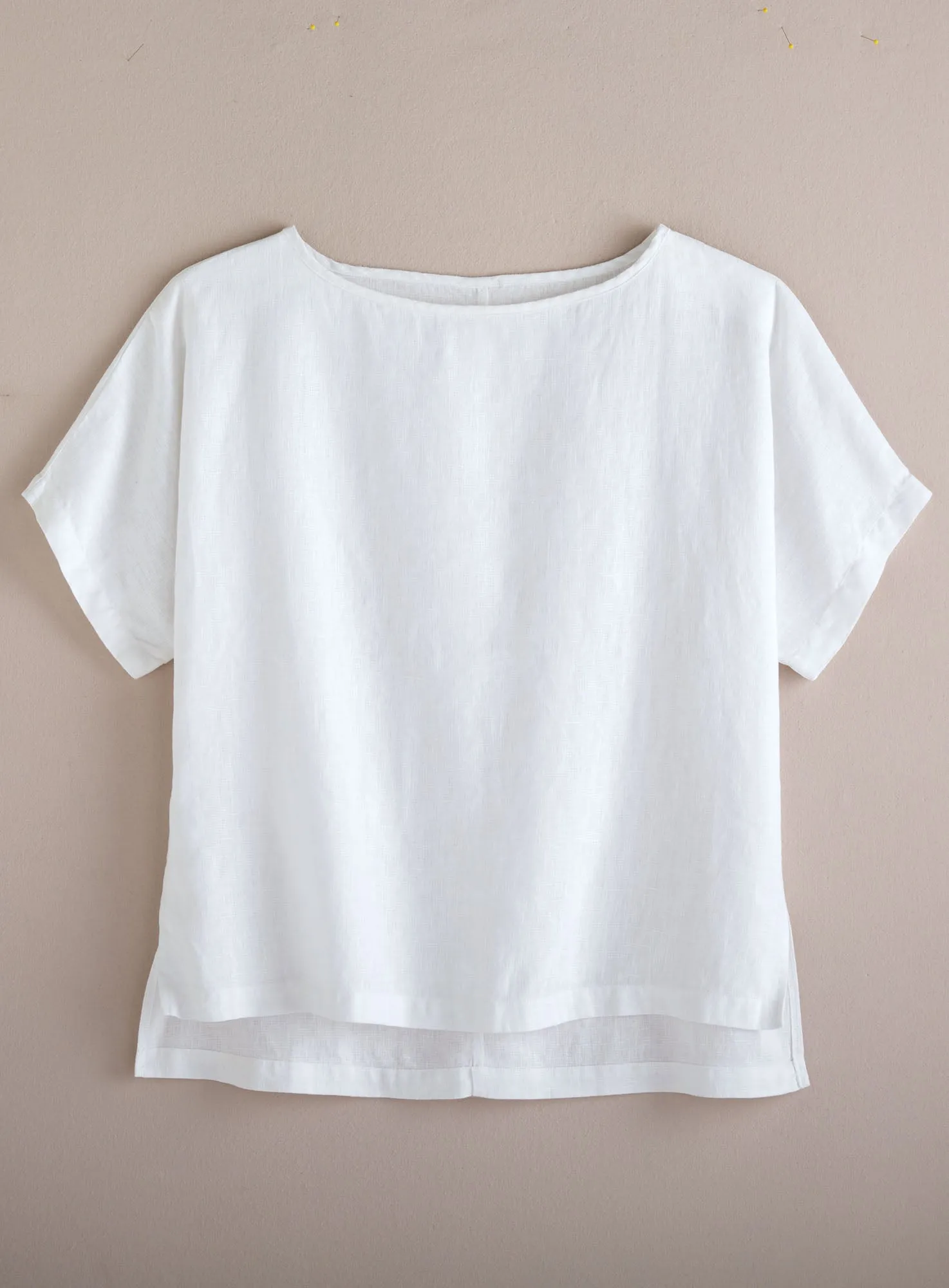 Essential US Linen Boxy Top FINAL SALE (No Returns)