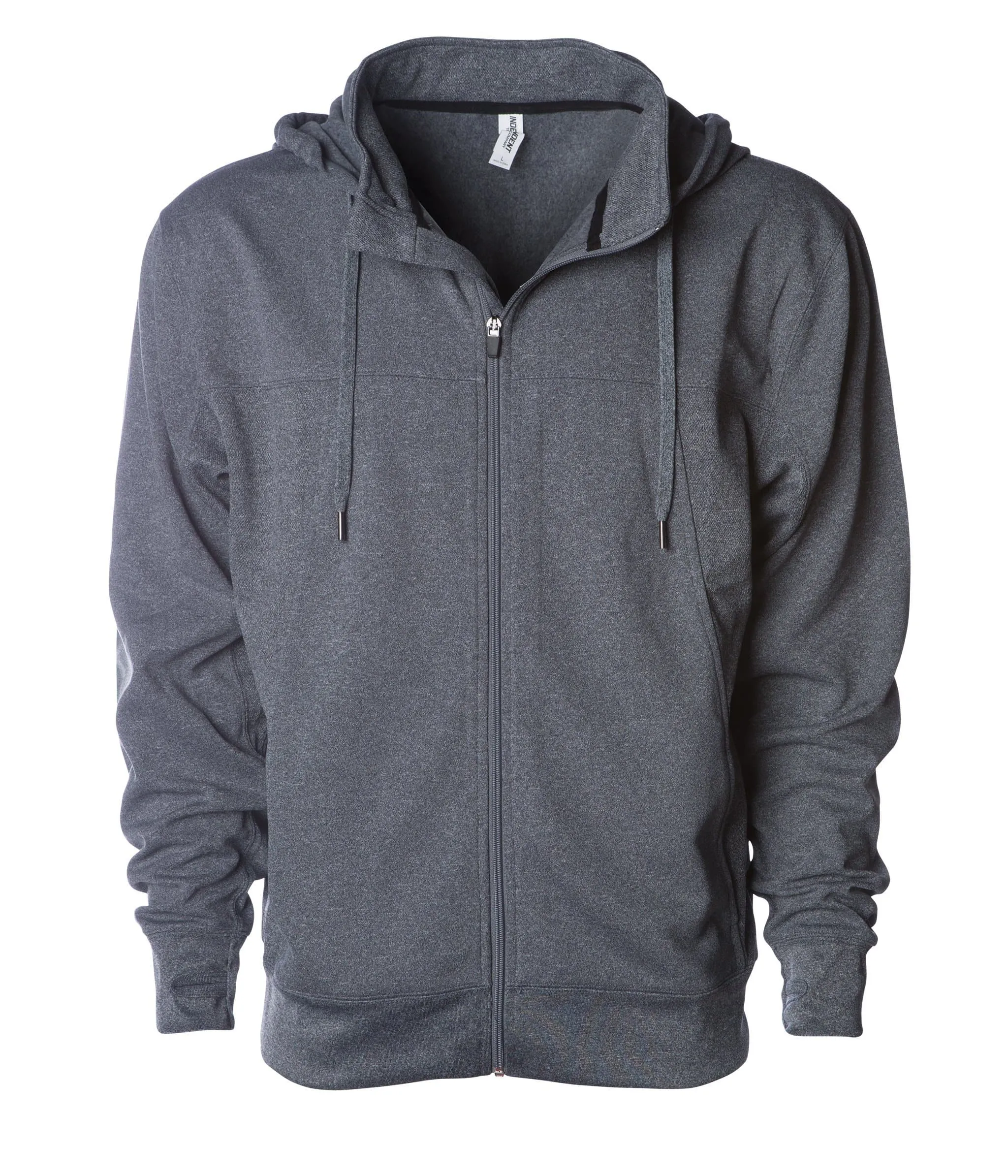 EXP80PTZ  Poly-Tech Zip Hooded Sweatshirt