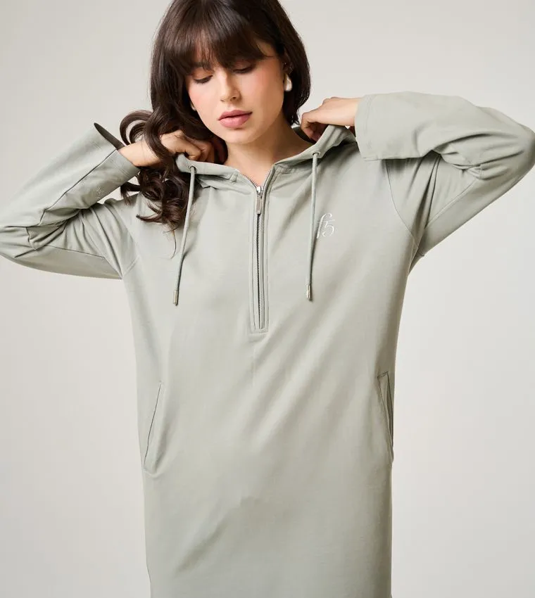 F5 HOODED ABAYA