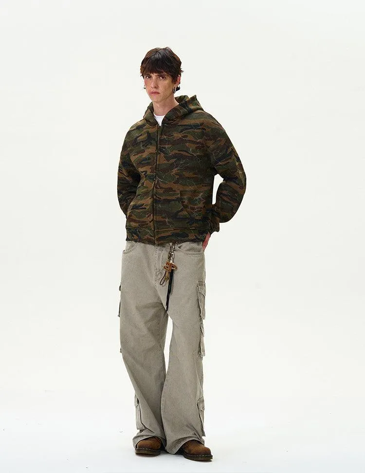 FAUBOURG CAMO HOODIE