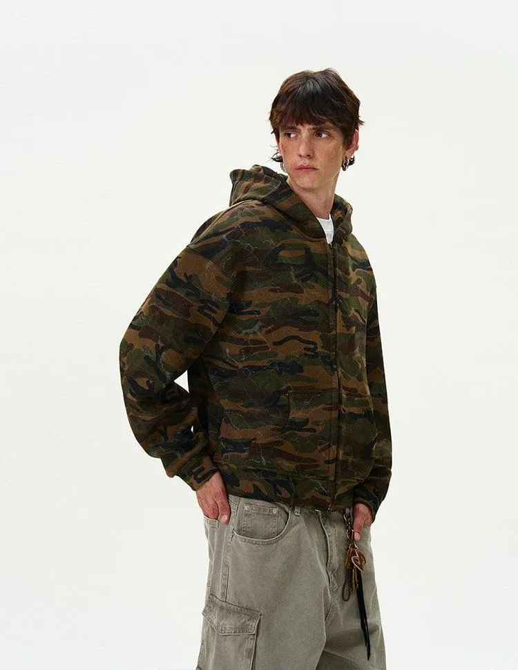 FAUBOURG CAMO HOODIE