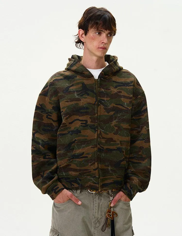 FAUBOURG CAMO HOODIE