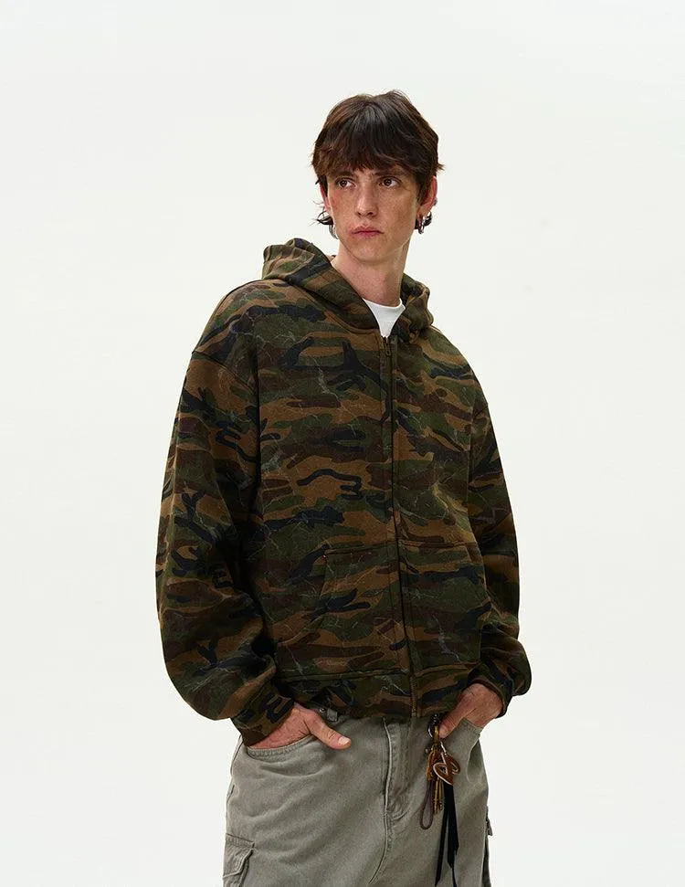 FAUBOURG CAMO HOODIE