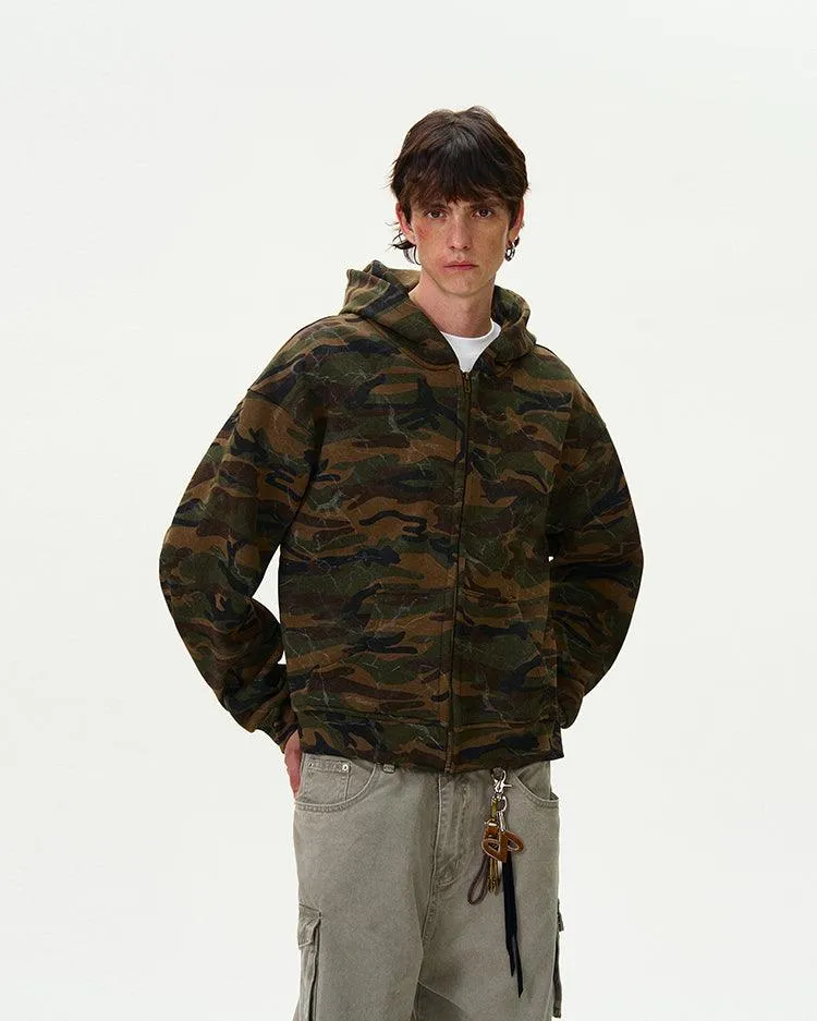 FAUBOURG CAMO HOODIE