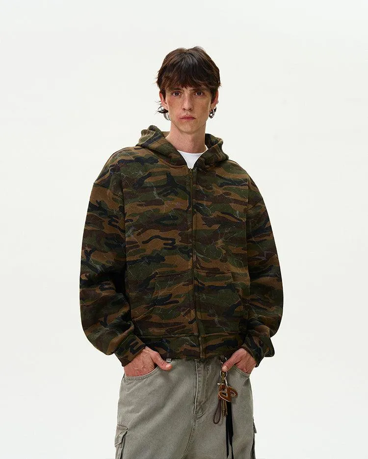 FAUBOURG CAMO HOODIE