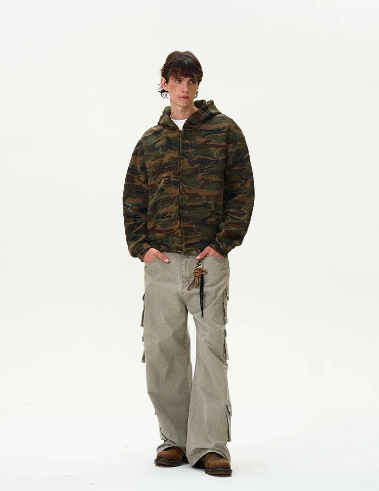 FAUBOURG CAMO HOODIE