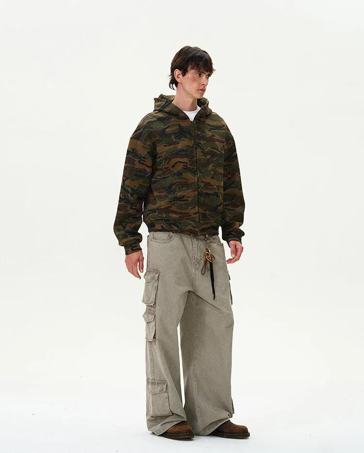 FAUBOURG CAMO HOODIE